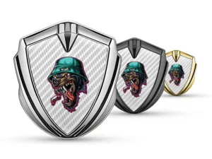 3D Emblem Badge Minimal Moderno